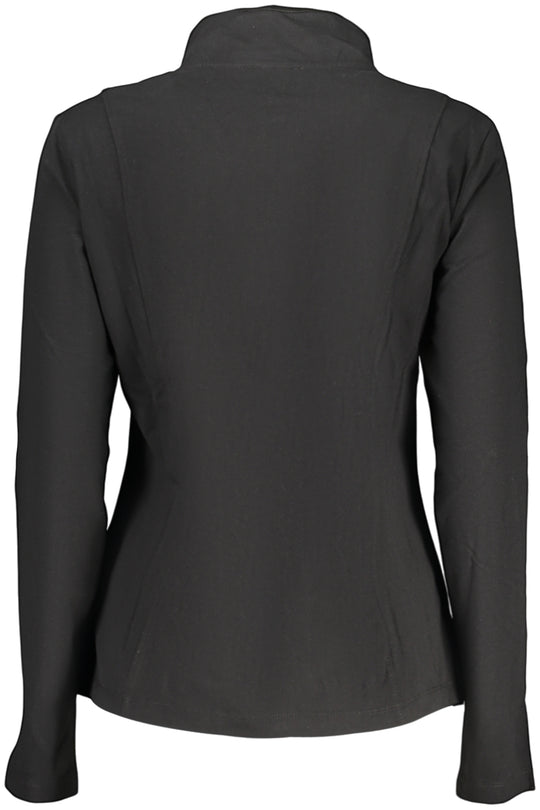 Freddy Women's Black Zip-Up Sweatshirt