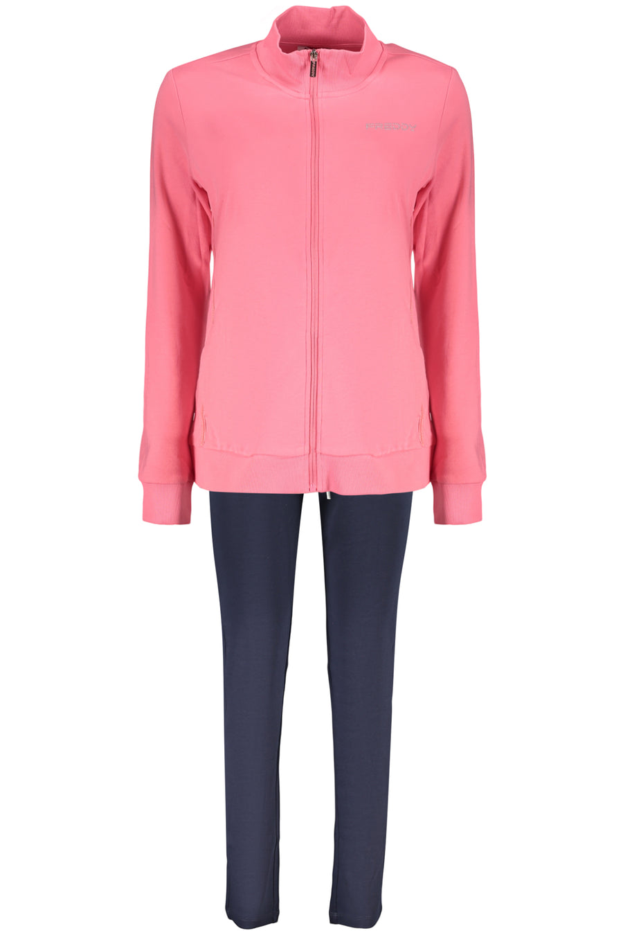 Freddy Women's Pink Zip-Up Sweatshirt