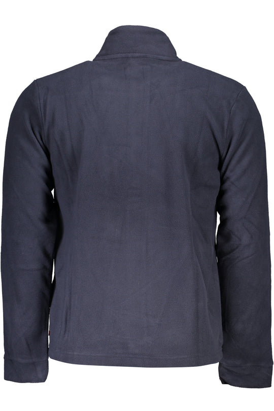 Gian Marco Venturi Men's Blue Zip Sweatshirt