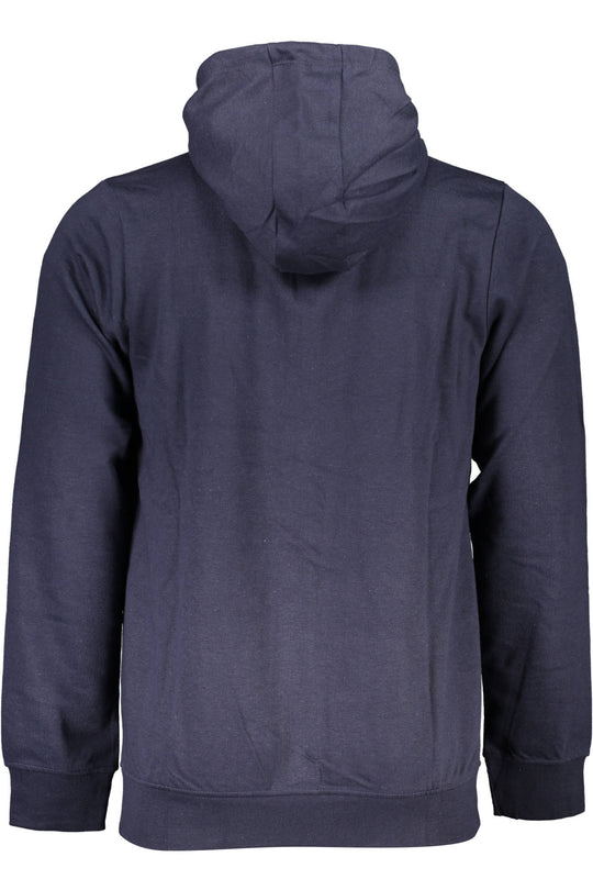 Gian Marco Venturi Men's Blue Zip-Up Sweatshirt