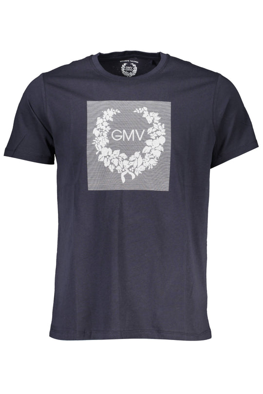 Gian Marco Venturi Men's Short Sleeved T-Shirt Blue