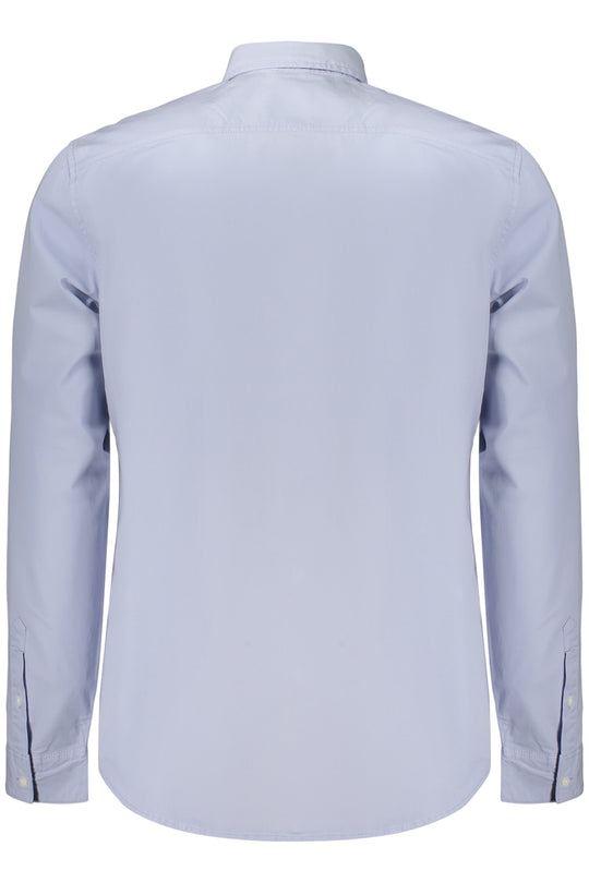 Guess Jeans Men's Long-Sleeved Shirt, Blue