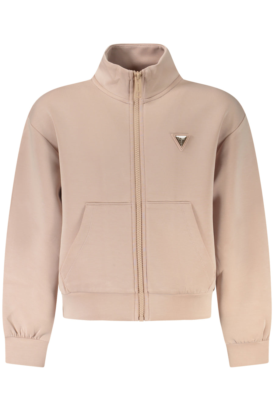 Guess Jeans Pink Zip-Up Sweatshirt for Girls