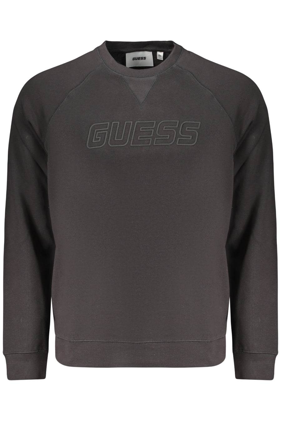 Guess Jeans Men's Black Zip-Up Sweatshirt