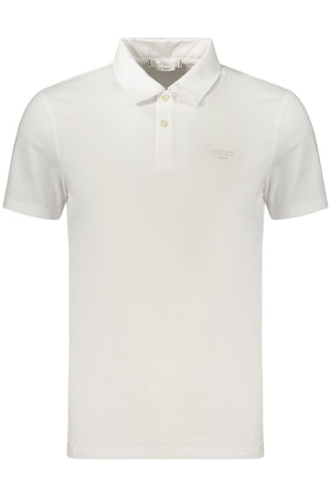 Guess Jeans Men's Short-Sleeved Polo Shirt White