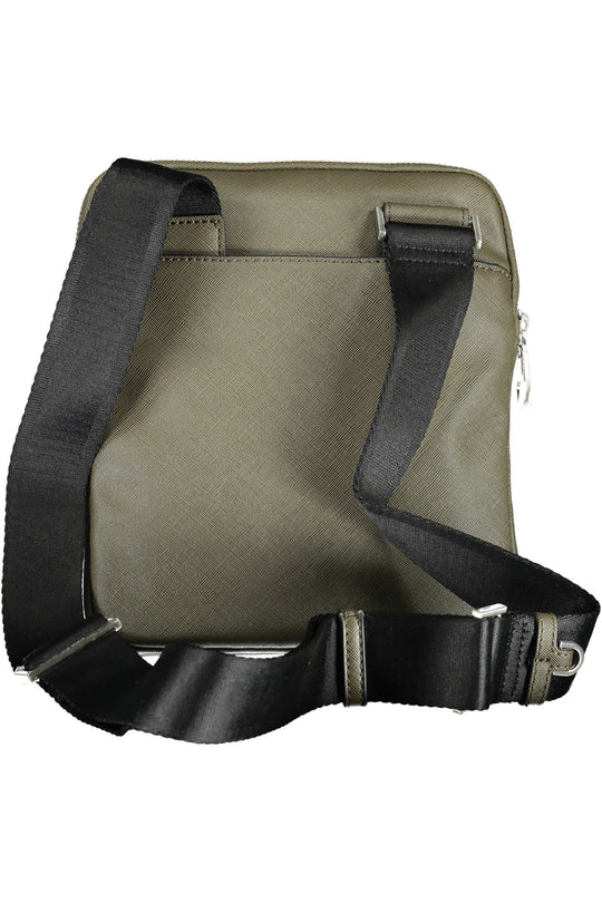 Guess Jeans Man Green Shoulder Bag