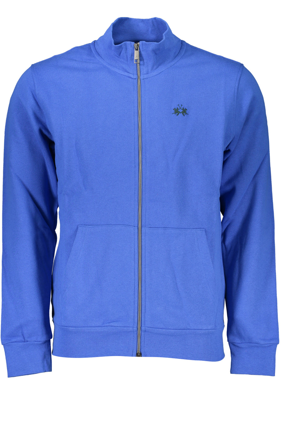 La Martina Men's Blue Zip Sweatshirt