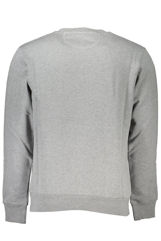 La Martina Men's Gray Zipless Sweatshirt