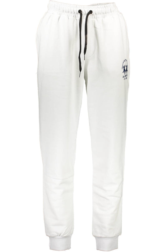 La Martina Men's White Trousers