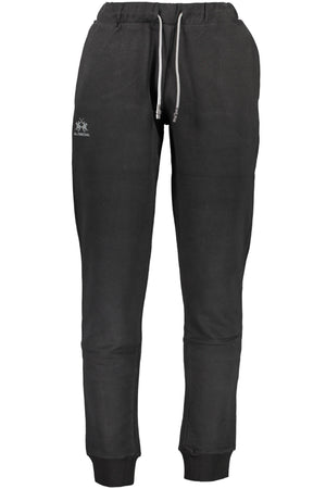 La Martina Black Men's Trousers