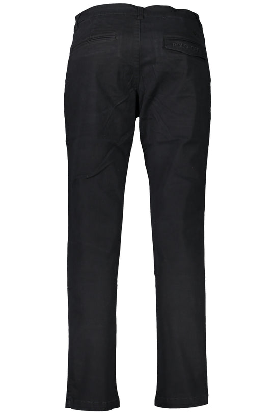La Martina Black Men's Trousers