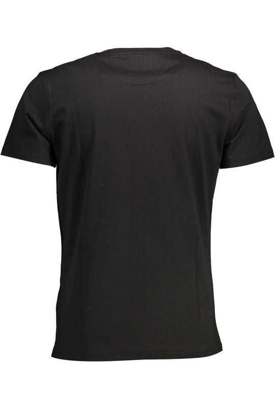La Martina Men's Short Sleeve T-Shirt Black