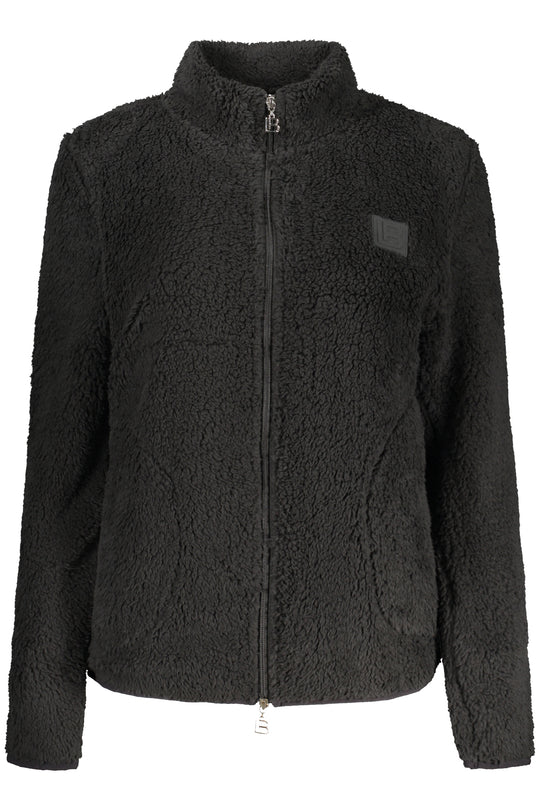 Laura Biagiotti Women's Black Zip-Up Sweatshirt