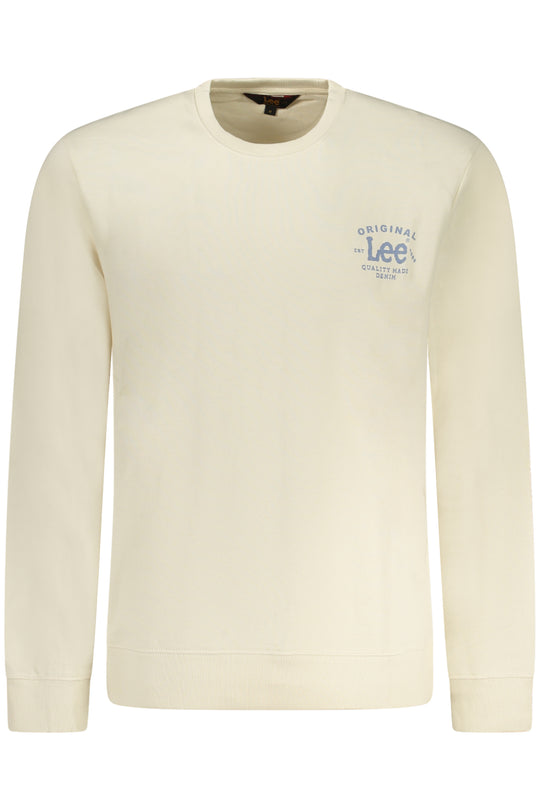 Lee Men's Zip-Up Sweatshirt Beige