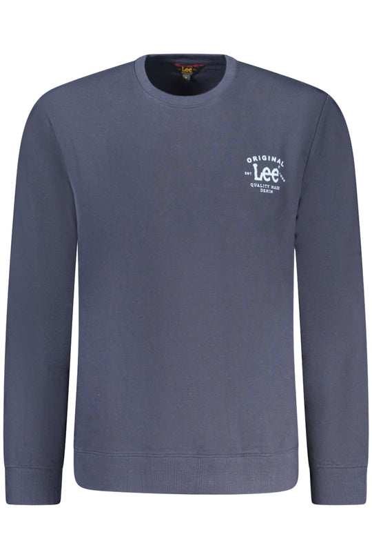 Lee Men's Blue Zip-Up Sweatshirt