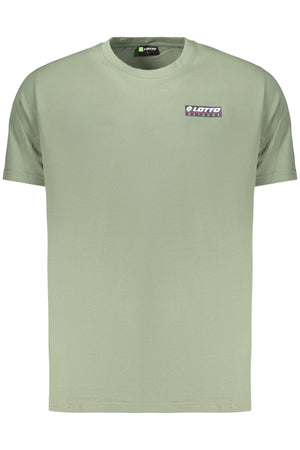 LOTTO T-SHIRT VERDE DE MANGA CURTA PARA HOMEM
