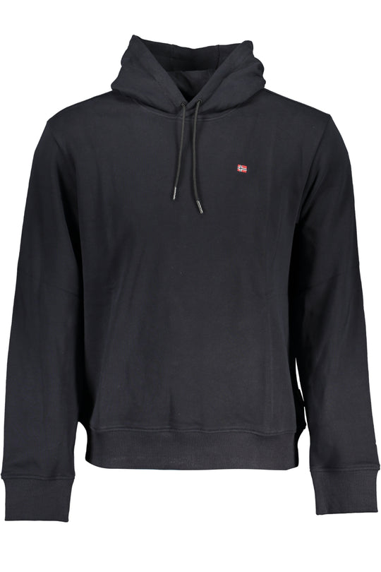 Napapijri Men's Black Zip Sweatshirt
