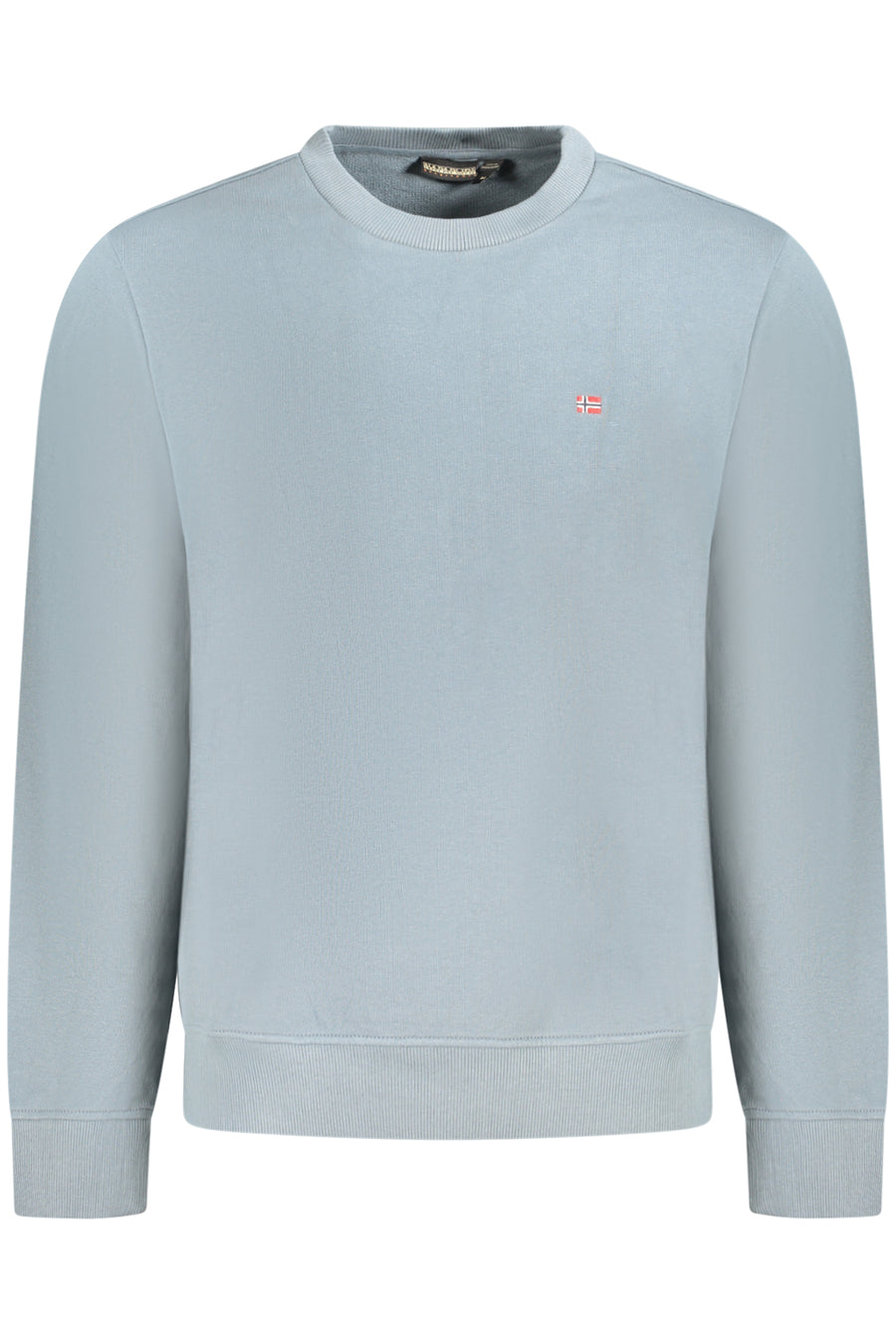 Napapijri Men's Gray Zipless Sweatshirt
