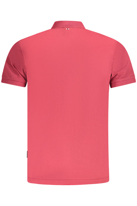 Napapijri Men's Short Sleeve Polo Shirt Red