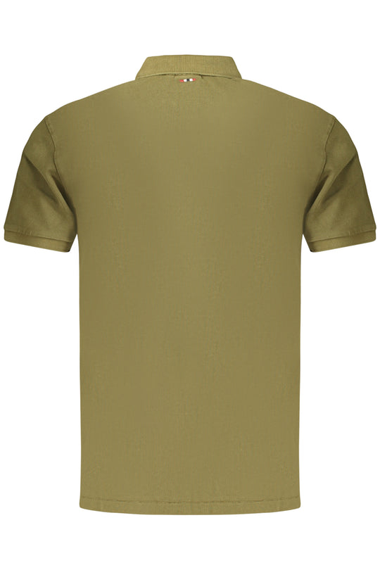 Napapijri Men's Short-Sleeve Polo Shirt, Green