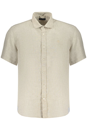 North Sails Men's Short-Sleeved Shirt, Beige