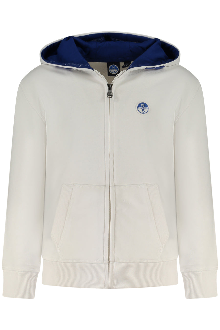 North Sails Kids' Zip-Up Sweatshirt White