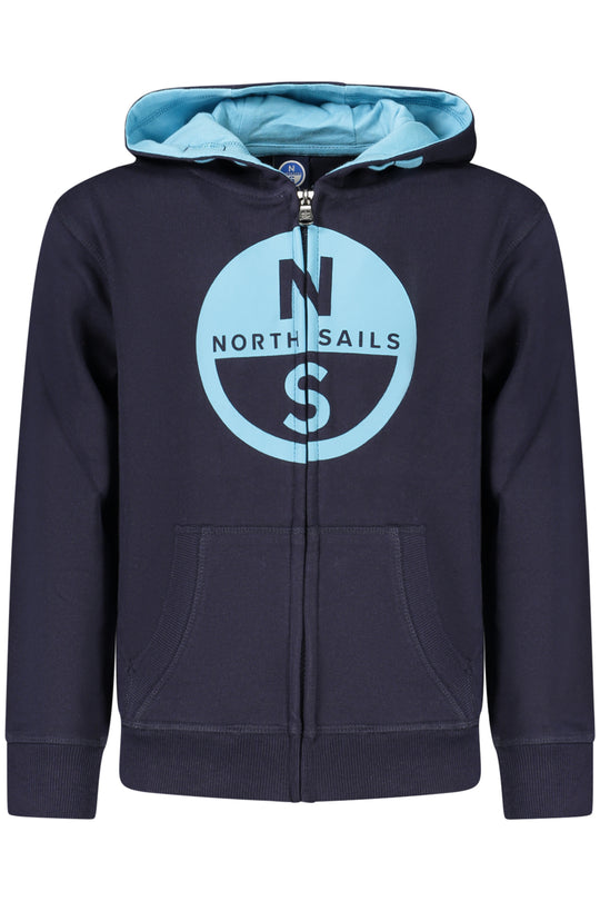 North Sails Children's Blue Zip-Up Sweatshirt