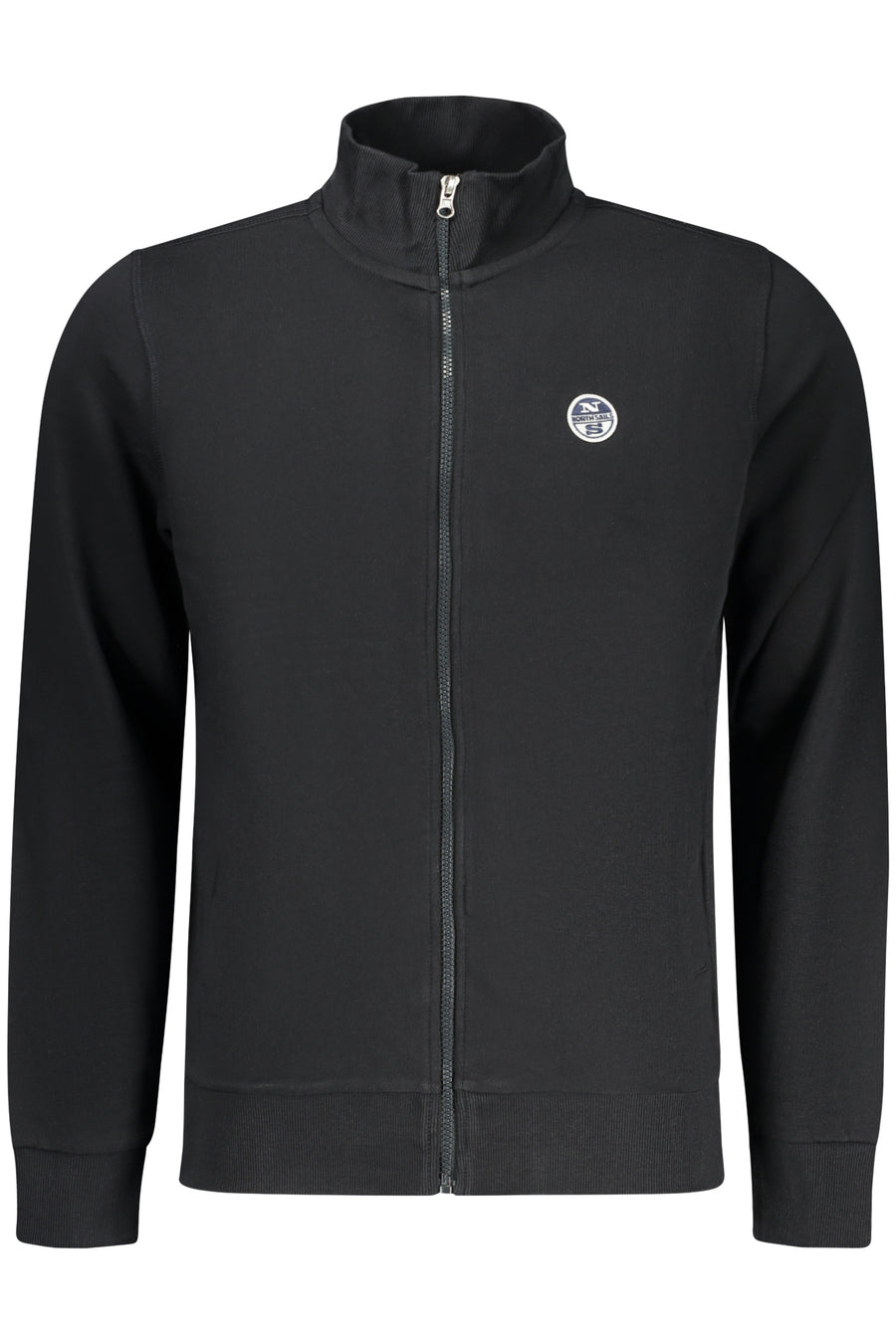 North Sails Men's Black Zip-Up Sweatshirt