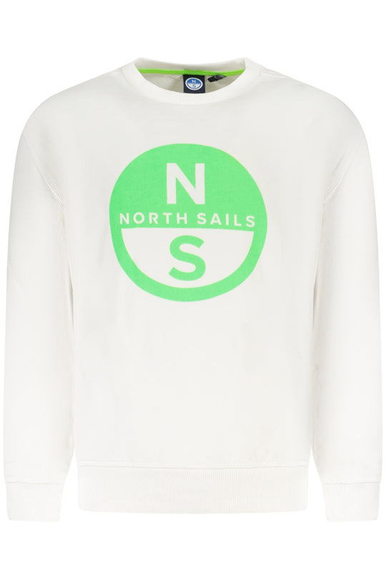 North Sails Children's Zip-Up Sweatshirt White
