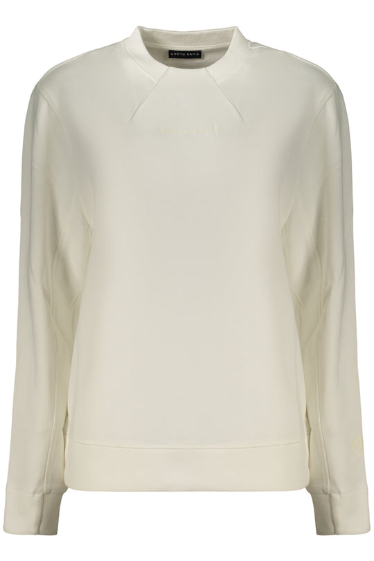 North Sails Women's Zip-Up Sweatshirt White