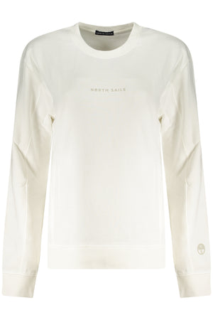 North Sails Women's Zip-Up Sweatshirt White
