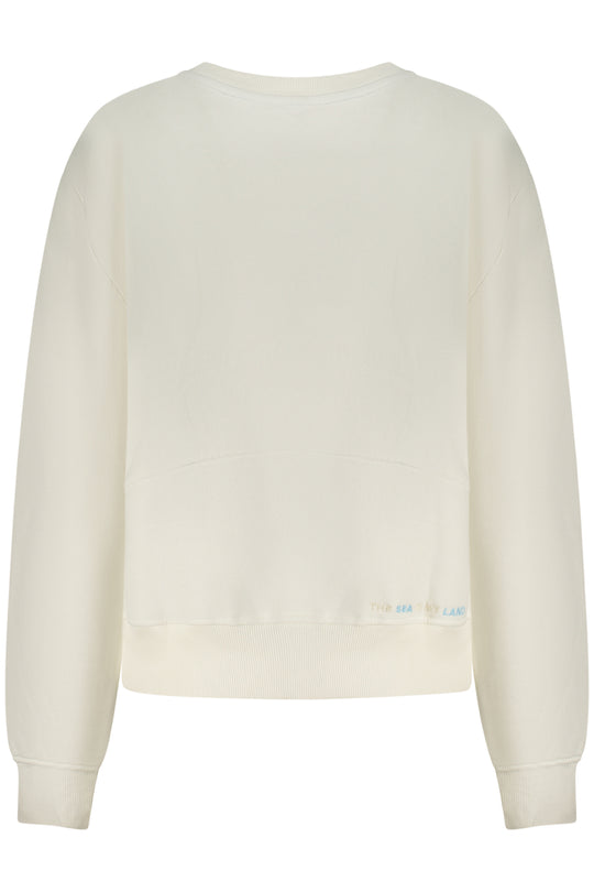 North Sails Women's Zip-Up Sweatshirt White