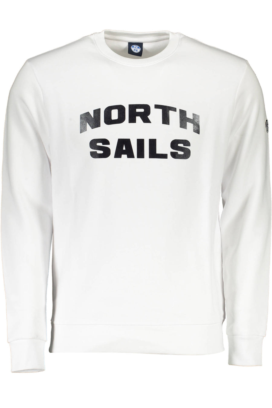 North Sails Men's Zip-Up Sweatshirt White