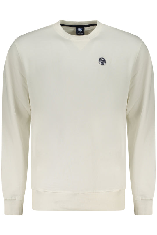 North Sails Men's Zip-Up Sweatshirt White