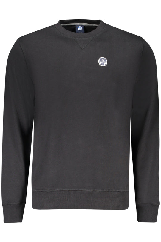 North Sails Men's Black Zip-Up Sweatshirt