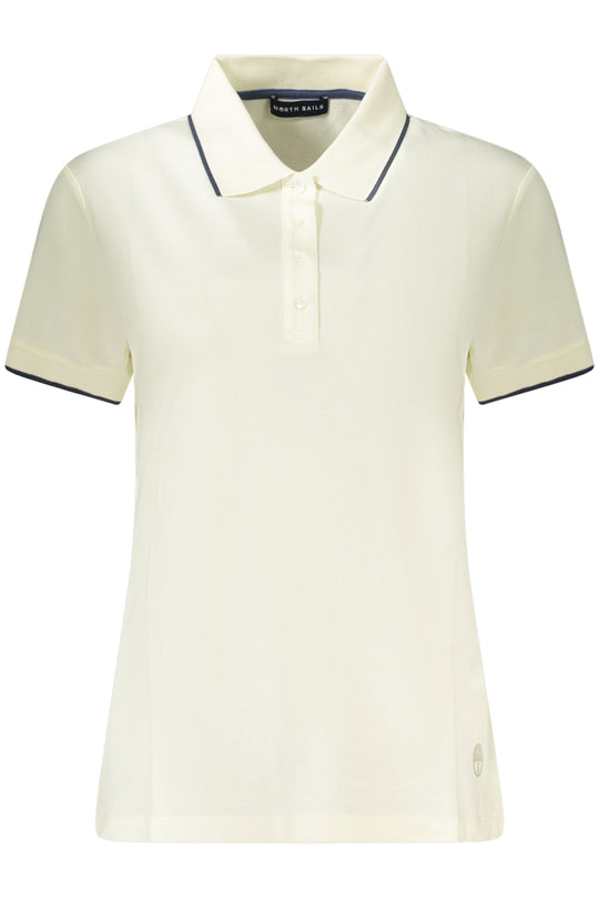 North Sails Women's Short Sleeve Polo White