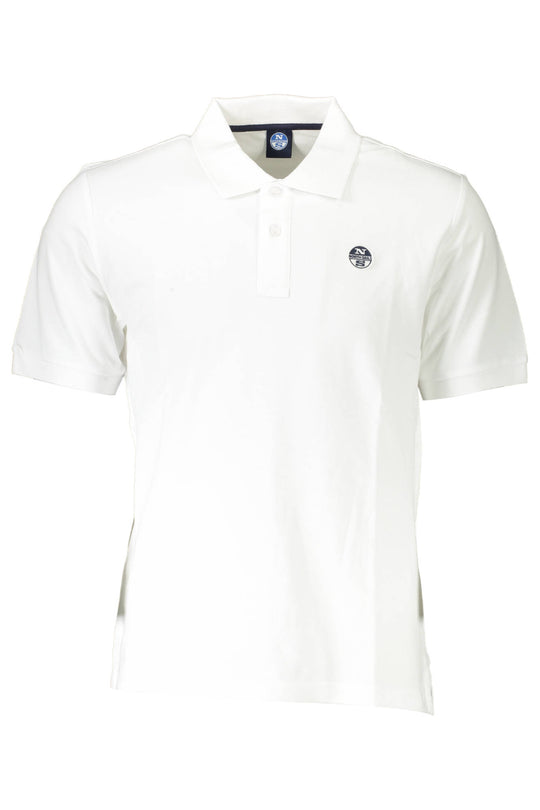North Sails Men's Short Sleeve Polo White