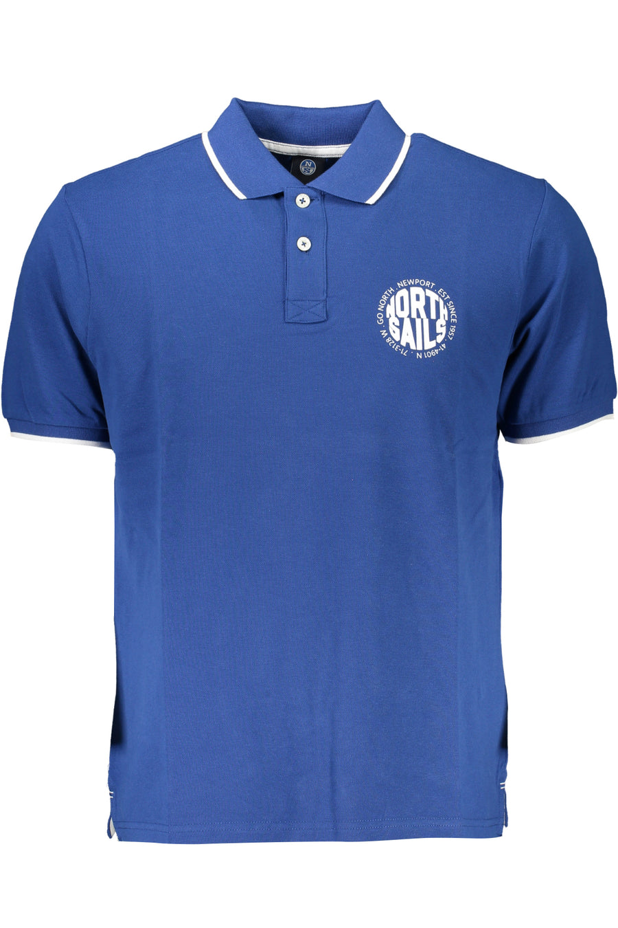 North Sails Men's Short Sleeved Polo Shirt Blue