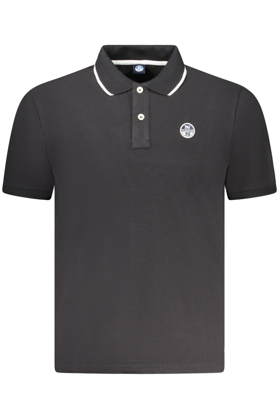 North Sails Men's Short Sleeve Polo Black