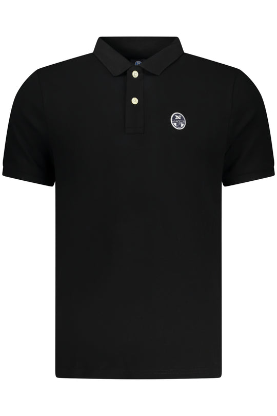 North Sails Men's Short-Sleeve Polo Shirt, Black