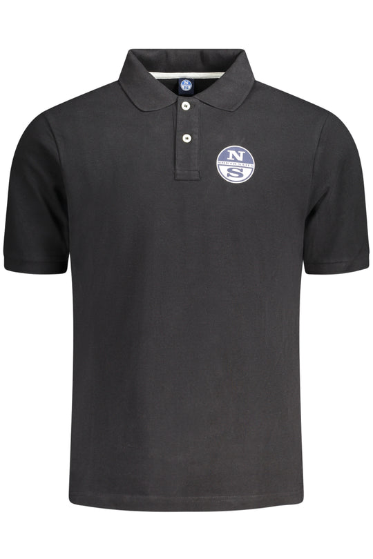 North Sails Men's Short Sleeve Polo Black