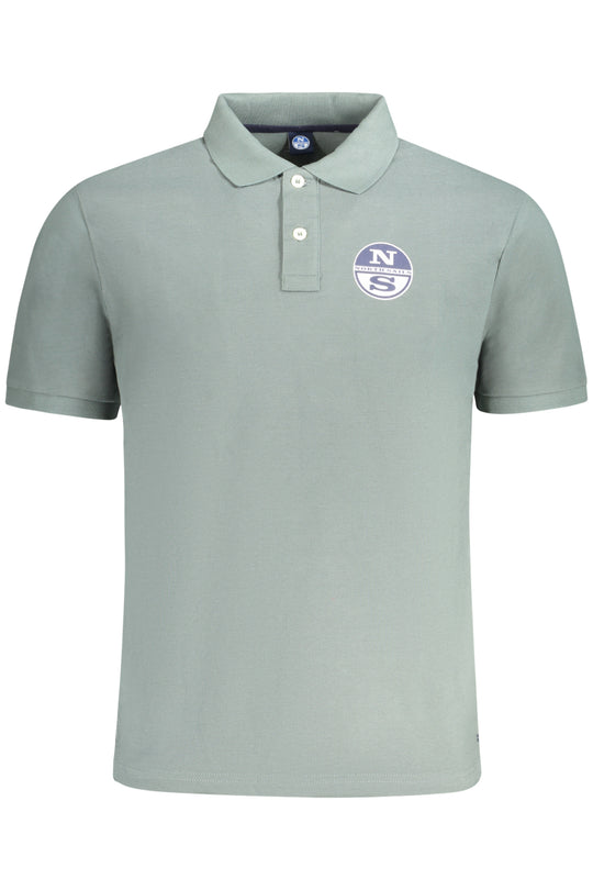 North Sails Men's Short Sleeve Polo Green