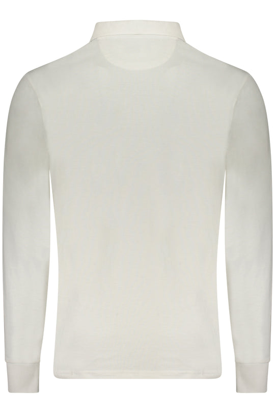 North Sails Men's Long-Sleeved Polo Shirt White