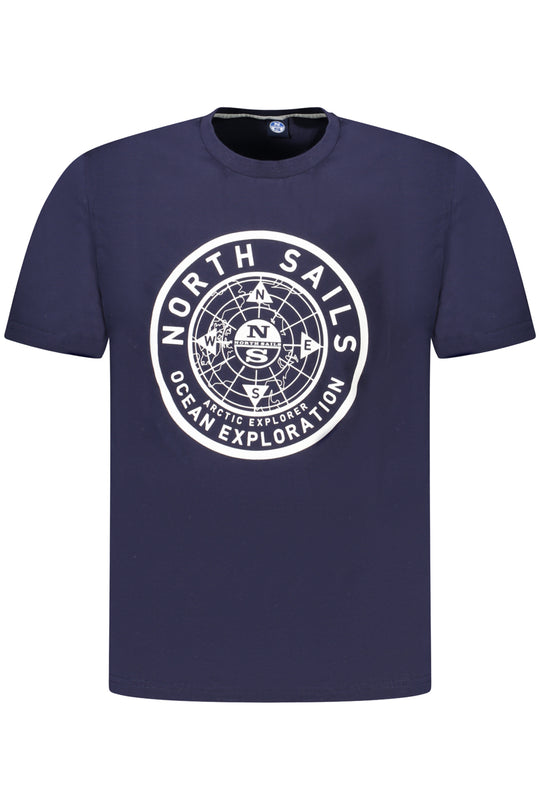 North Sails Short Sleeve T-Shirt Men Blue