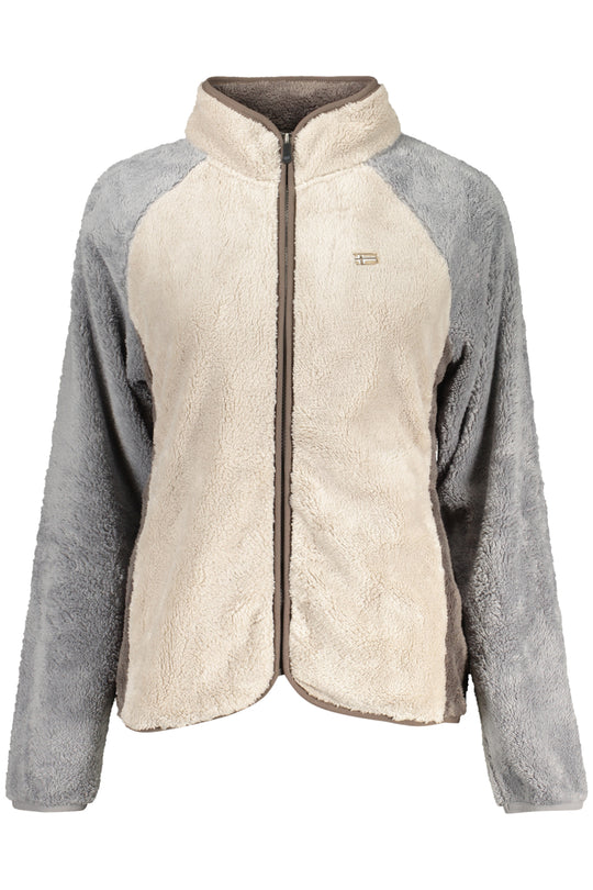 Norway 1963 Women's Beige Zip-Up Sweatshirt