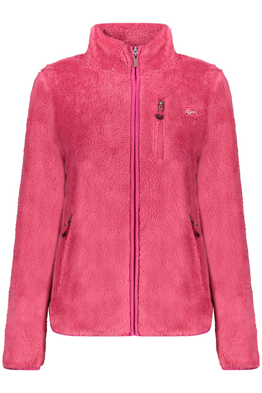 Norway 1963 Women's Pink Zip-Up Sweatshirt