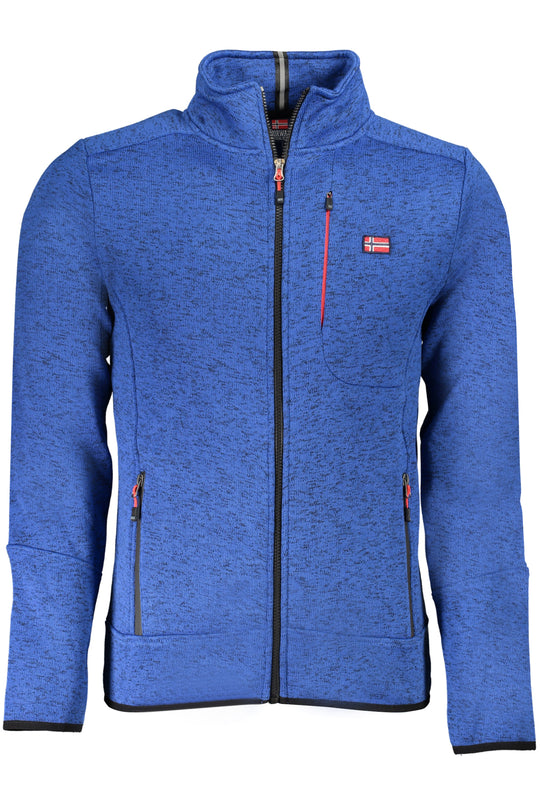 Norway 1963 Men's Blue Zip-Up Sweatshirt