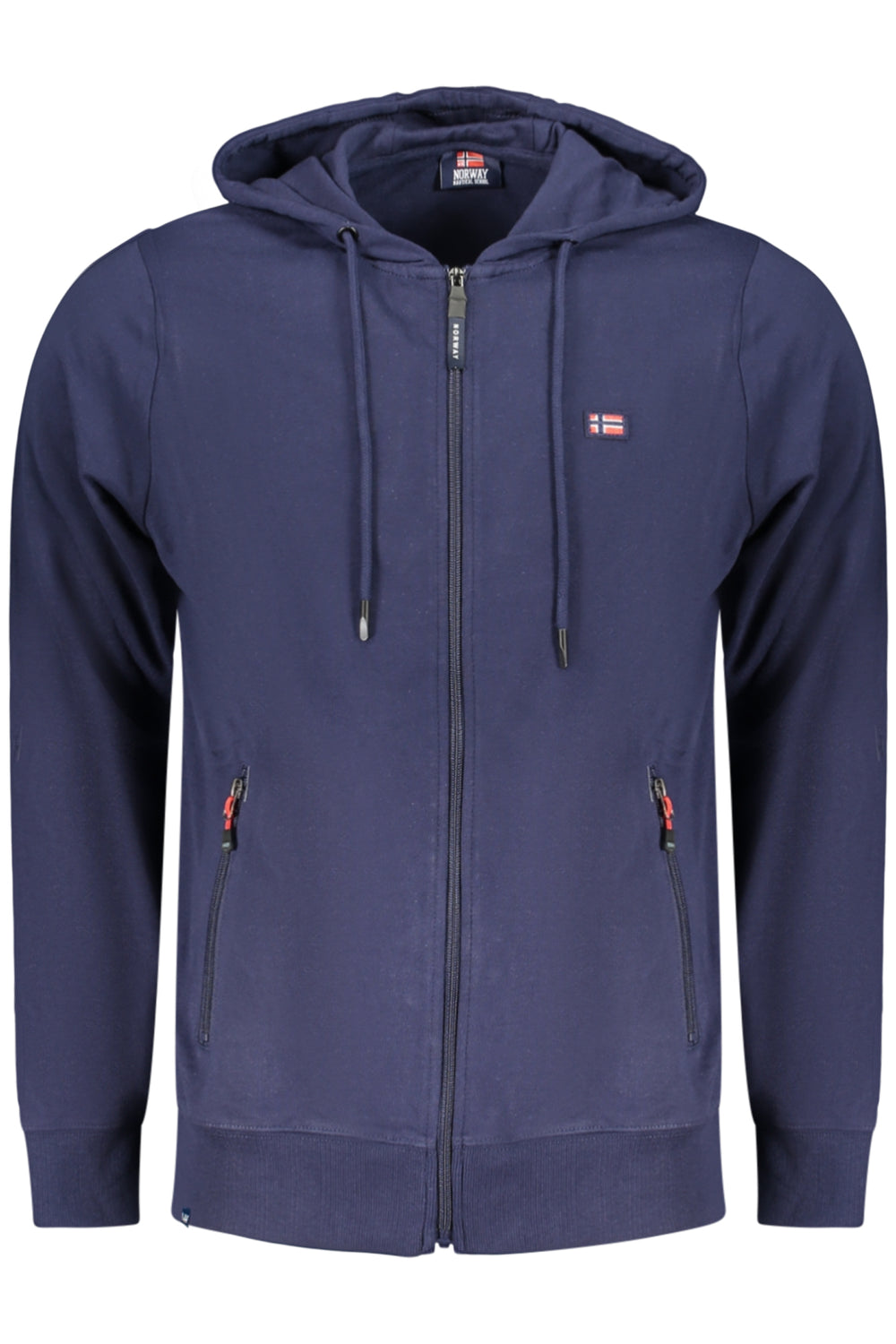 NORWAY 1963 MEN'S BLUE ZIP-UP SWEATSHIRT