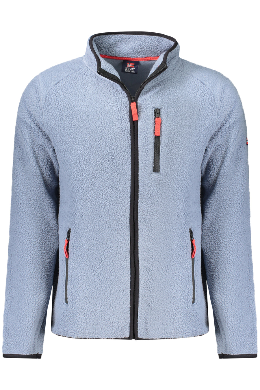 Norway 1963 Men's Blue Zip-Up Sweatshirt