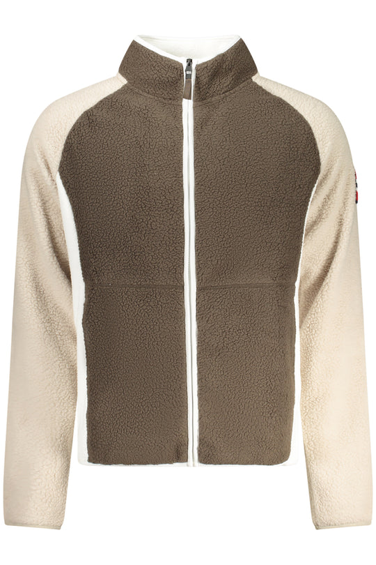 Norway 1963 Men's Brown Zip-Up Sweatshirt